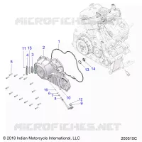 ENGINE, PRIMARY AND CLUTCH COVER