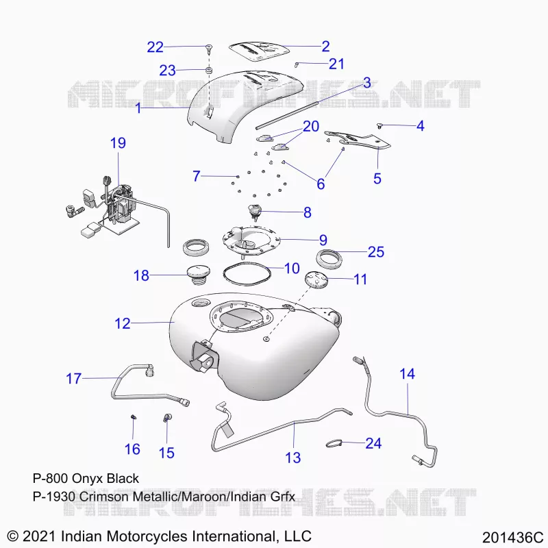 FUEL SYSTEM, FUEL TANK ASM.