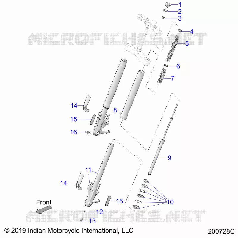 FRONT SUSPENSION FORKS