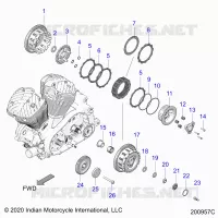 DRIVE TRAIN, CLUTCH AND PRIMARY DRIVE