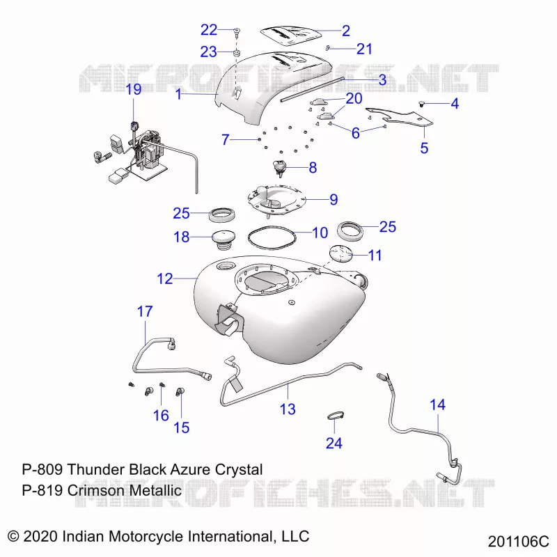 FUEL SYSTEM, FUEL TANK ASM.