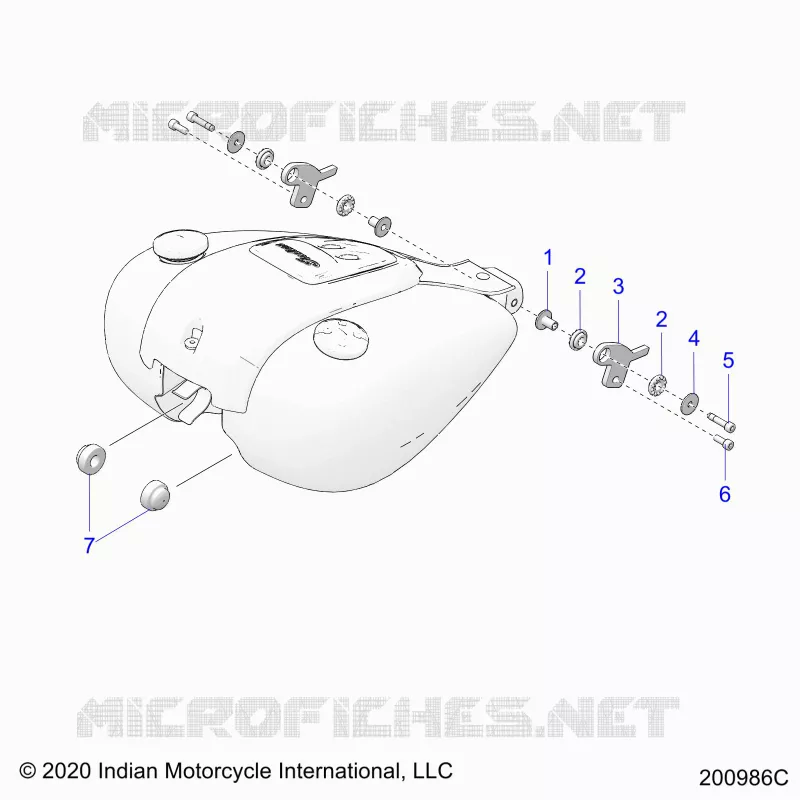 FUEL SYSTEM, FUEL TANK MOUNTING