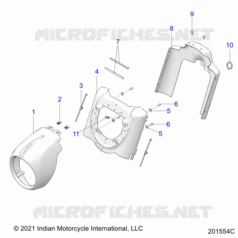 HEADLIGHT HOUSING