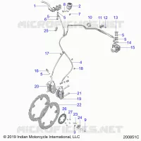 FRONT BRAKE ASM.