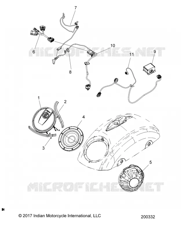 ELECTRICAL, AUDIO, SADDLEBAG