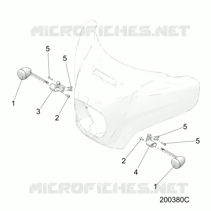 ELECTRICAL, TURN SIGNALS, FRONT
