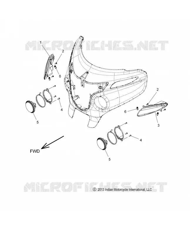 ELECTRICAL, FOG LAMPS AND TURN SIGNALS, CHIEFTAN