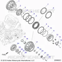 DRIVE TRAIN, CLUTCH AND PRIMARY DRIVE
