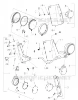 ELECTRICAL, FRONT TURN SIGNALS AND PASSING LAMPS