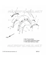 BODYWORK - REAR FENDER