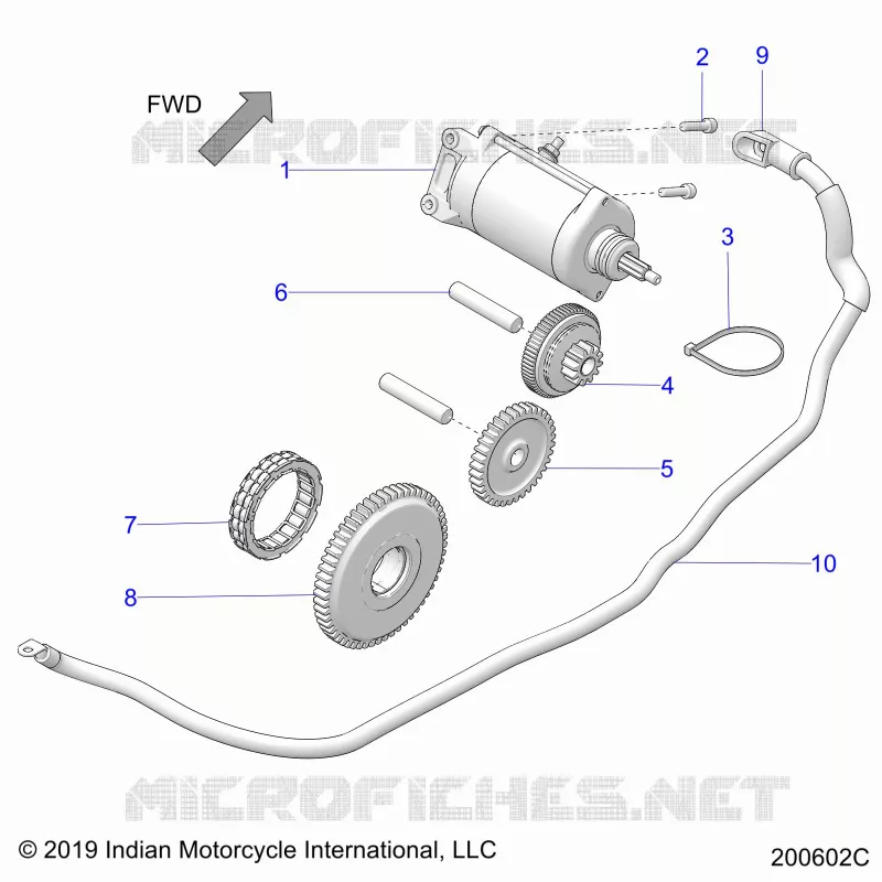 STARTER MOTOR
