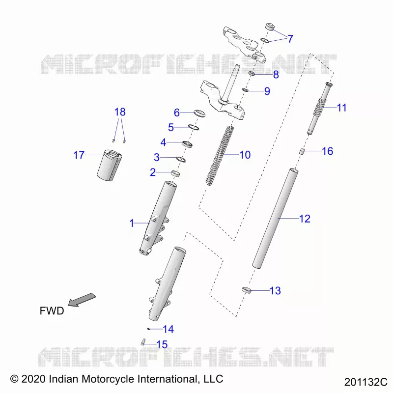 FRONT SUSPENSION FORKS