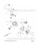 FUEL SYSTEM, FUEL CLAM SHELL/THROTTLE BODY
