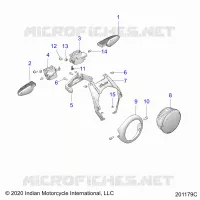 ELECTRICAL, FORWARD LIGHTING (NO NACELLE)