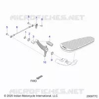 DRIVE TRAIN, SHIFT PEDAL AND SHIFT LINKAGE