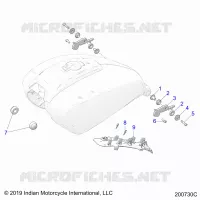 FUEL SYSTEM, FUEL TANK MOUNTING