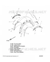 BODYWORK - REAR FENDER