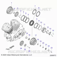 DRIVE TRAIN, CLUTCH AND PRIMARY DRIVE