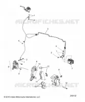 BRAKES, FRONT ASM., W/ABS
