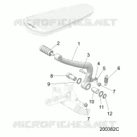 BRAKES, BRAKE PEDAL