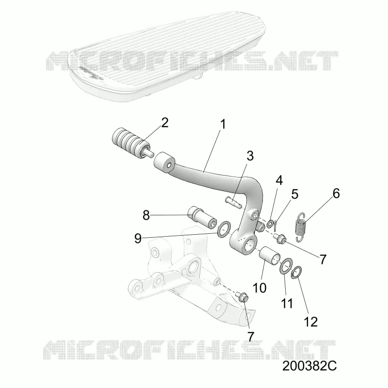 BRAKES, BRAKE PEDAL