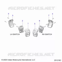 ELECTRICAL, SWITCH CONTROLS, LH/RH