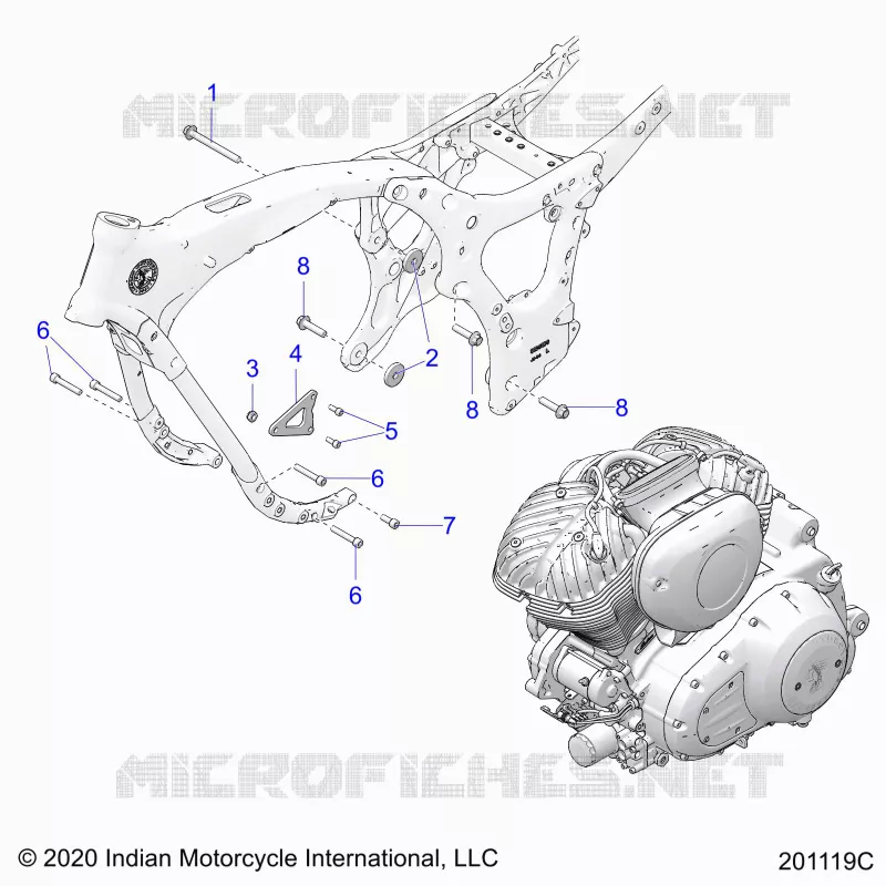 ENGINE, ENGINE MOUNTING