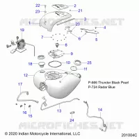 FUEL SYSTEM, FUEL TANK ASM.