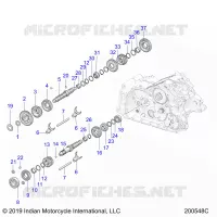 DRIVE TRAIN, INPUT AND OUTPUT SHAFTS