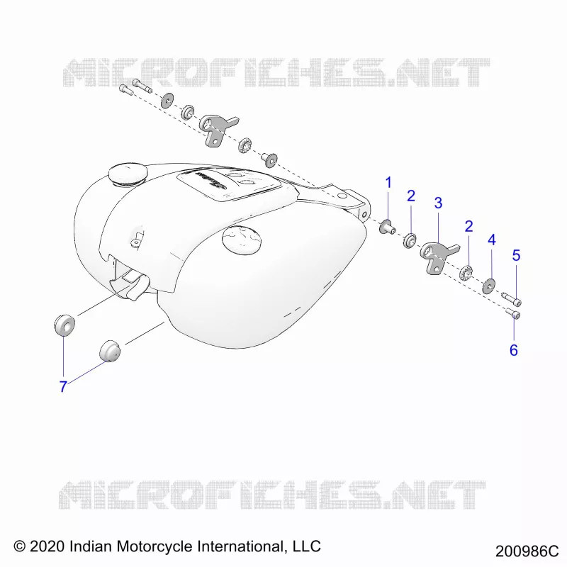 FUEL SYSTEM, FUEL TANK MOUNTING