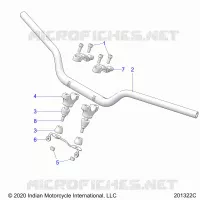 STEERING, HANDLEBAR MNTG