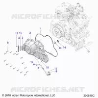 ENGINE, PRIMARY &amp; CLUTCH COVER