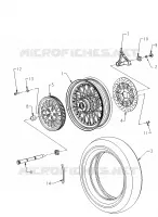 REAR WHEEL ASSEMBLY