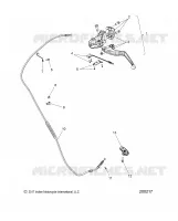 CONTROLS, CLUTCH LEVER AND CABLE