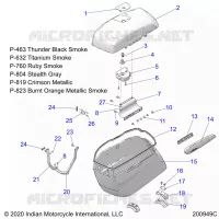 SADDLEBAG ASM.