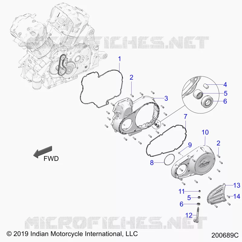 PRIMARY COVER ASM.