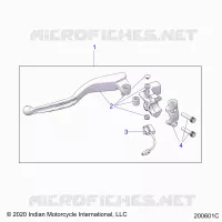 CONTROLS, CLUTCH LEVER ASM.
