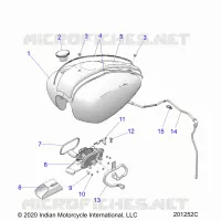 FUEL SYSTEM, FUEL TANK ASM.
