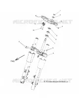 UPPER AND LOWER STEERING CLAMPS